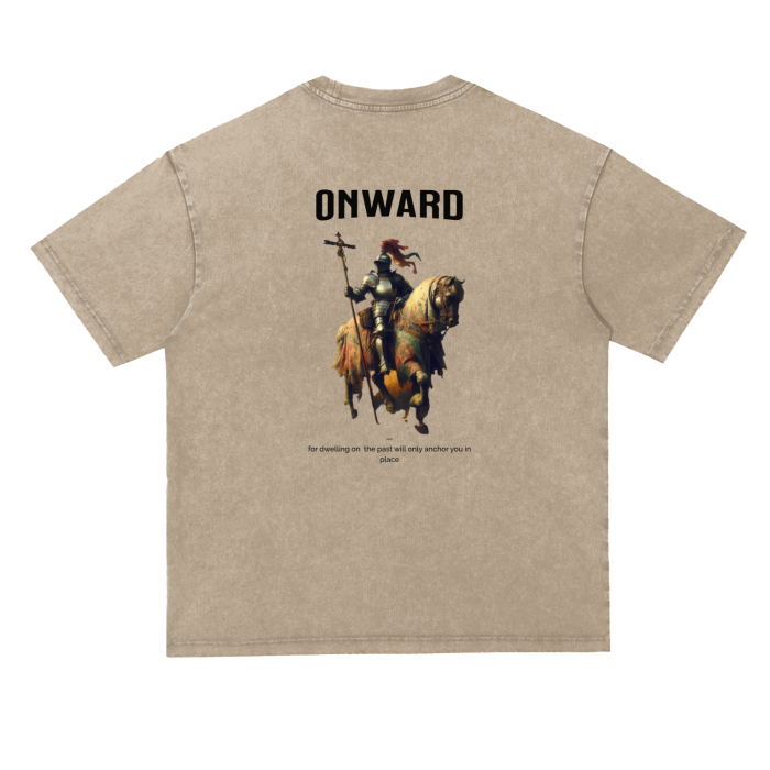 Onward Heavyweight  Acid Wash Tee