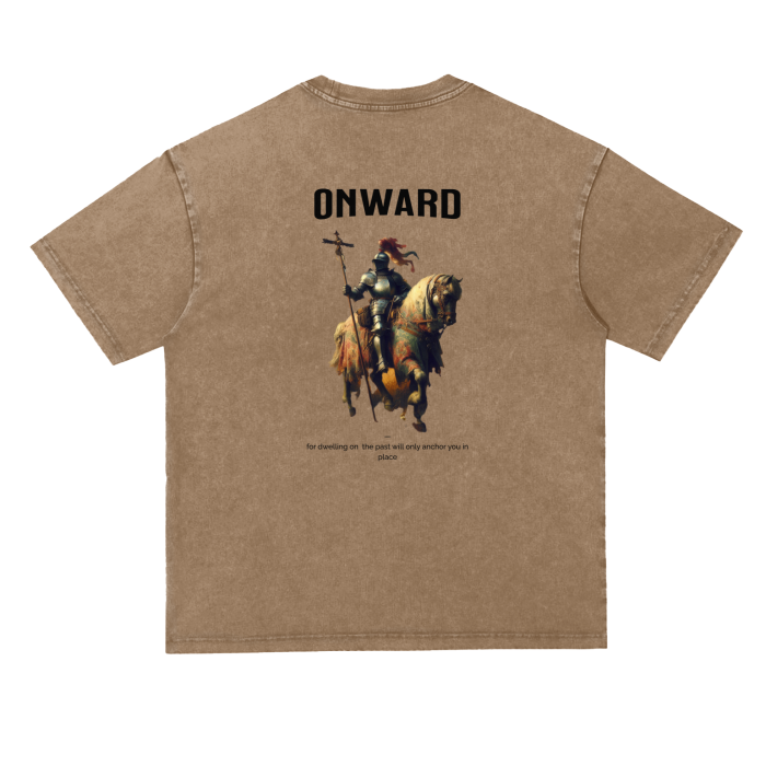 Onward Heavyweight  Acid Wash Tee