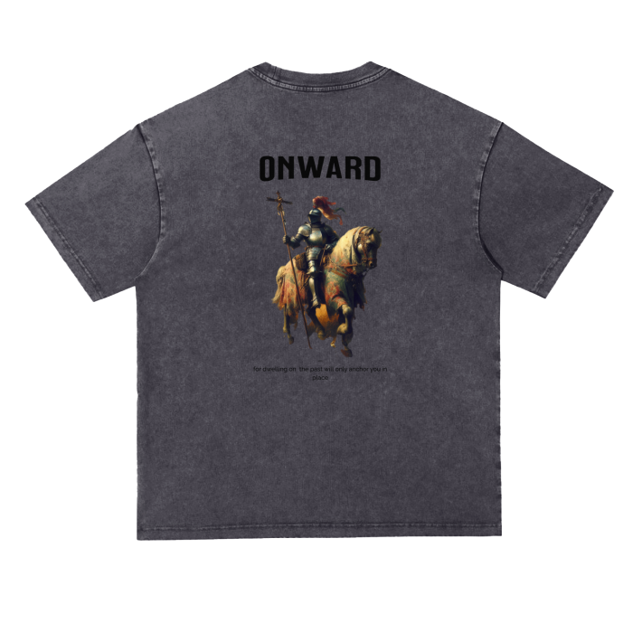 Onward Heavyweight  Acid Wash Tee